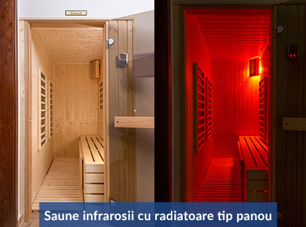 constructie saune infrarosii cu radiatoare tip panou cluj