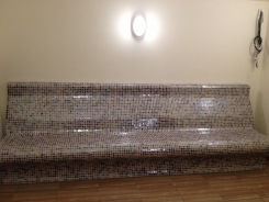 Bancheta incalzita pentru relaxare in centru spa